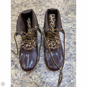 Boots Rain By Cmf In Animal Print, Size: 10 Rain Boots For Women Pink