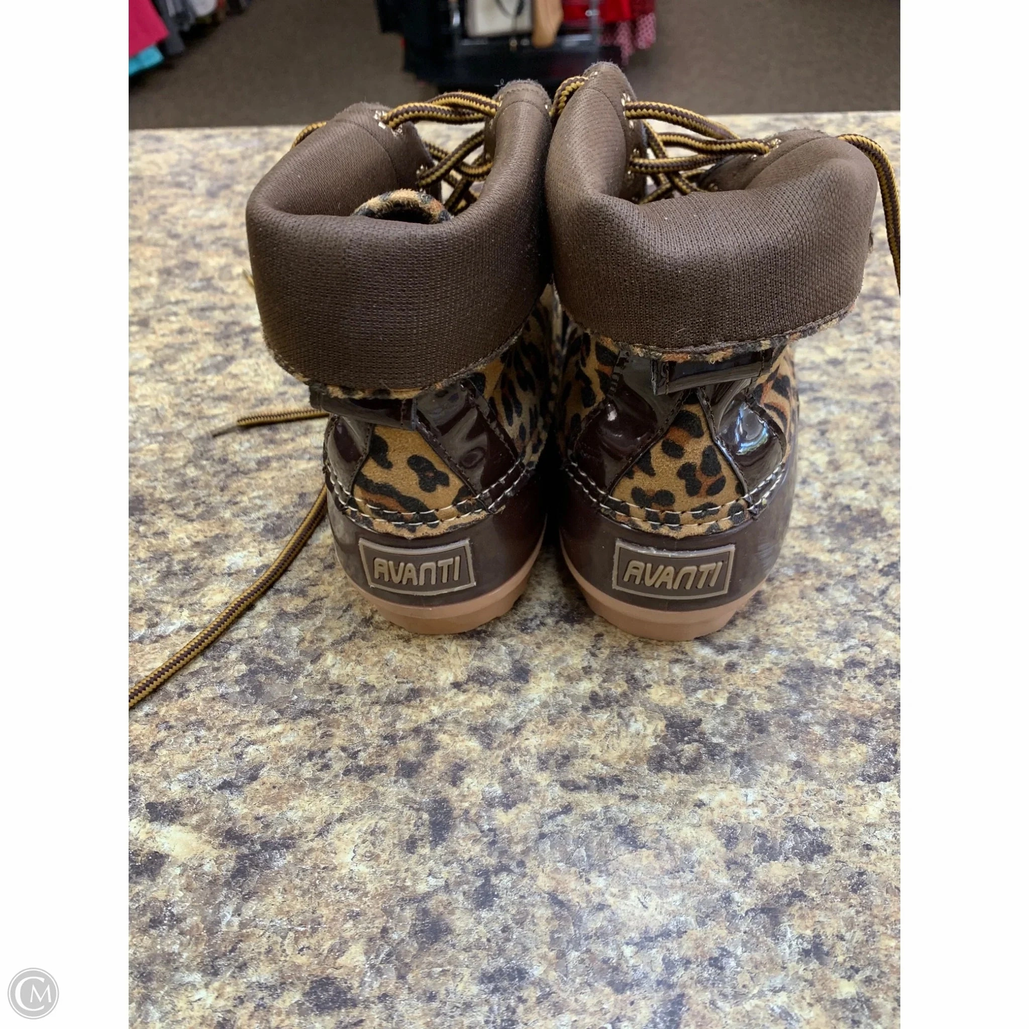 Boots Rain By Cmf In Animal Print, Size: 10 H And M Rain Boots