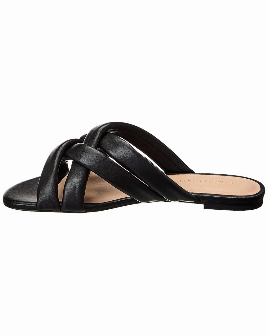 Bombas Saturday Slippers Stuart Weitzman Crossover Leather Slide