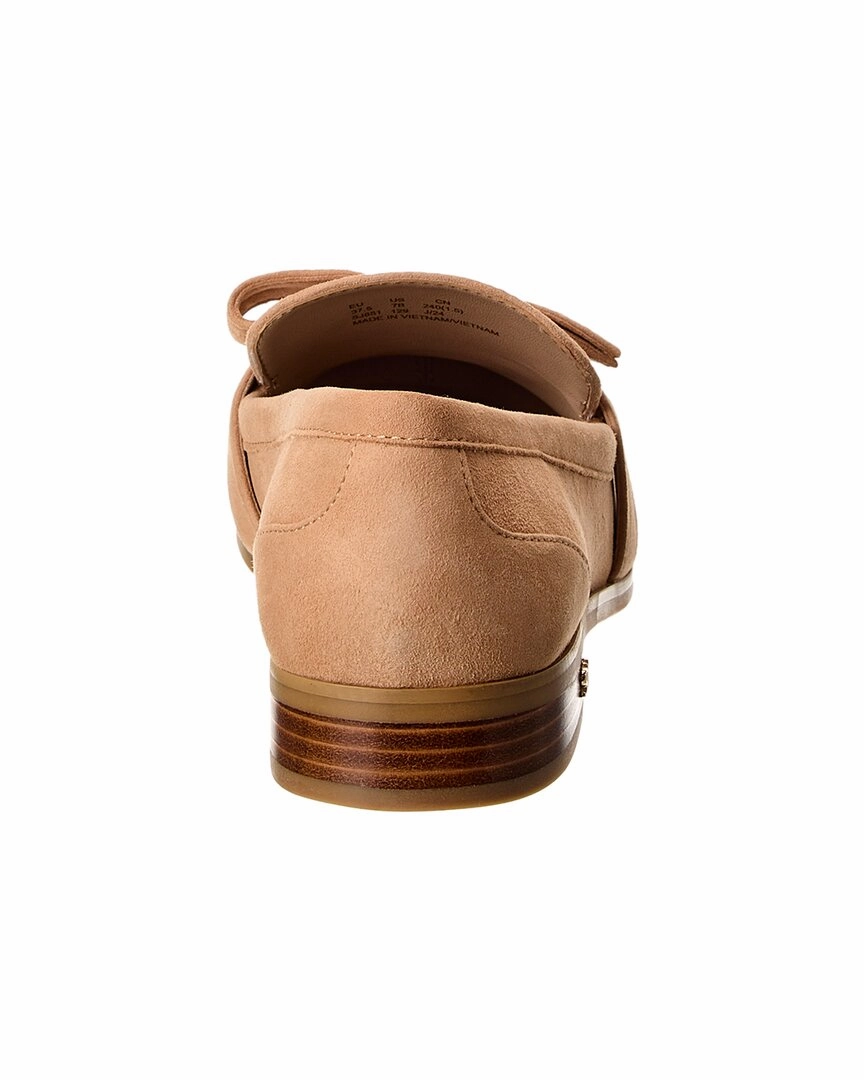 Stuart Weitzman Emma Bow Suede Loafer Hunter Rain Loafers