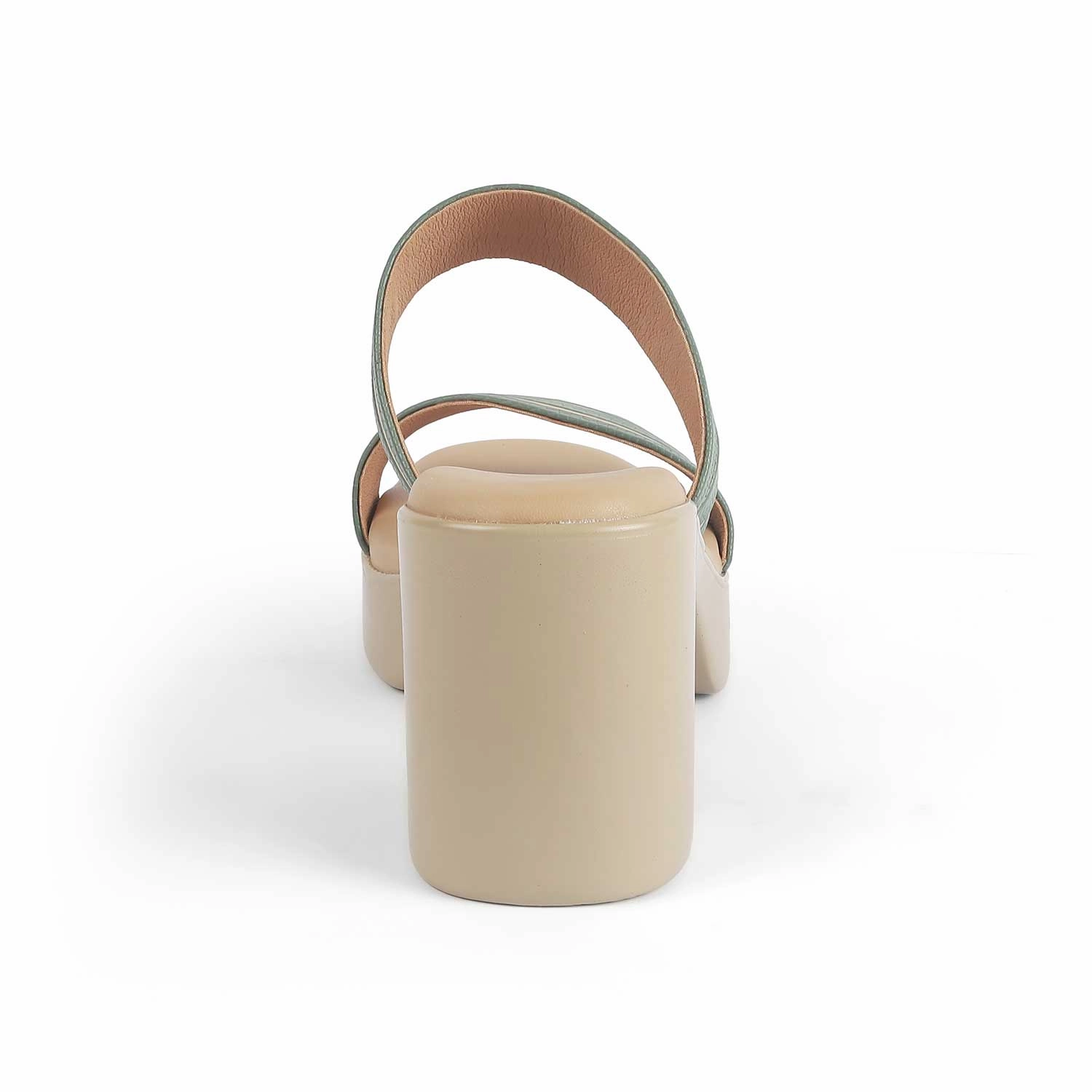 Espadrille Slide Sandals Tresmode Mauro Green Women's Dress Block Heel Sandals