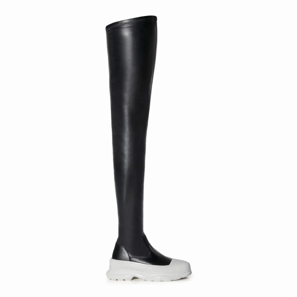 Boot Knee High LOVER Black