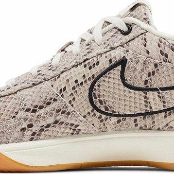 Nike Air Command Shoes Nike Men's Book 1 Python Shoes - Cream / Gum Light Brown / Black