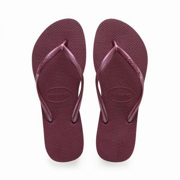 Maui Hook Flip Flops HAVAIANAS HIGH FASHION - BORDEAUX