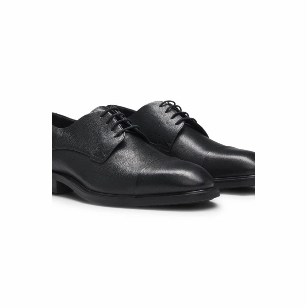 Derby Shoes Sale Cap-toe Derby shoes in grained leather