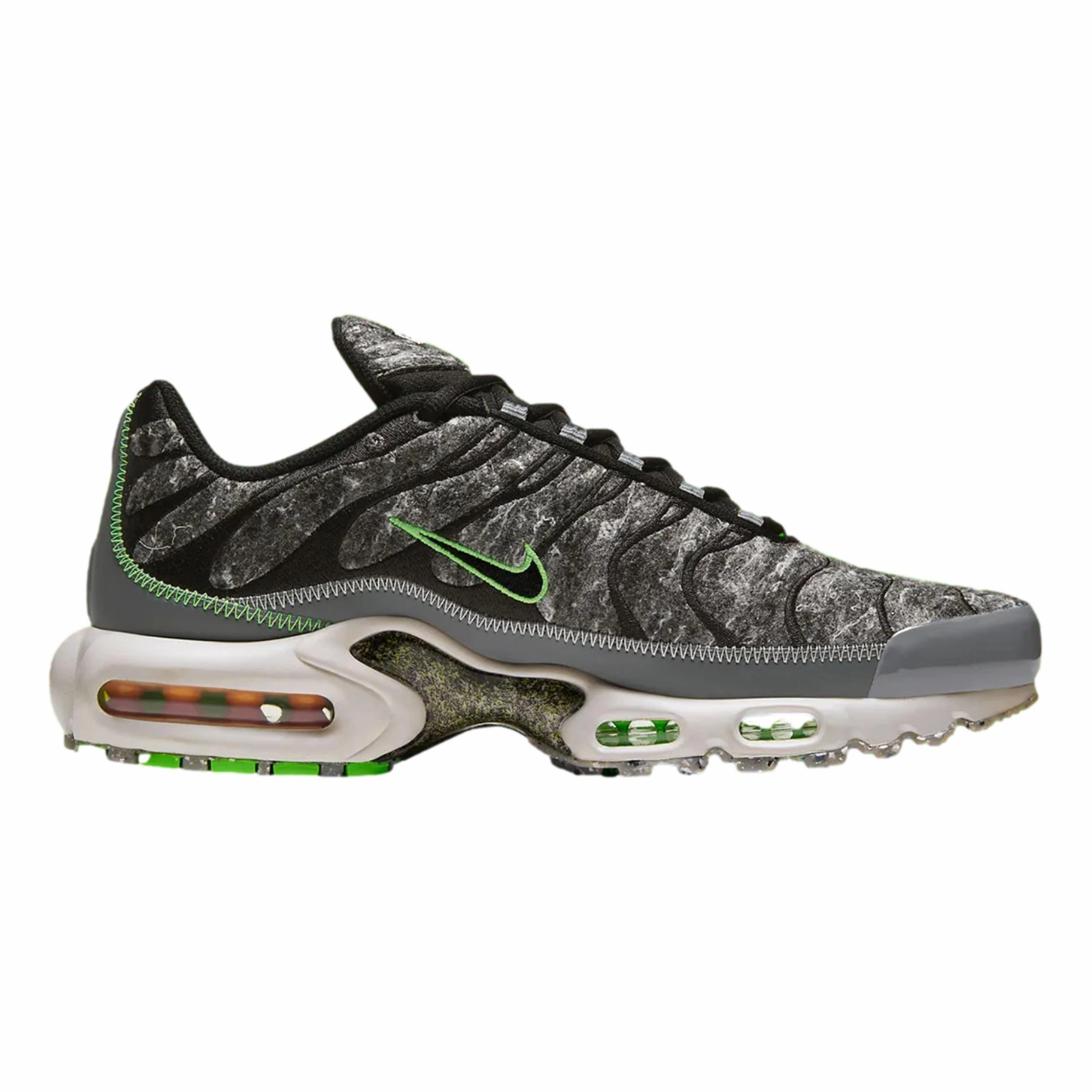 Nike Air Max Plus Black/Electric Green  DA9326-001 Men's Tiffany And Co Nike Shoes