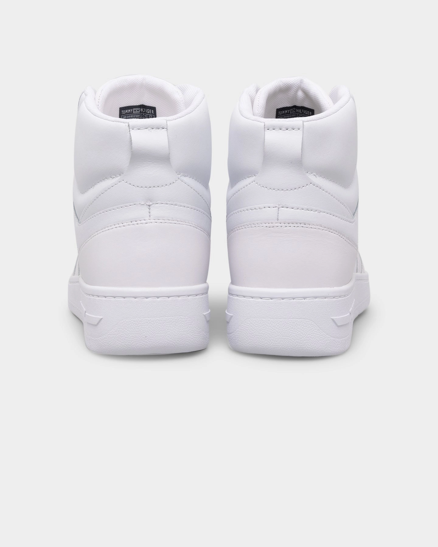 Tommy Jeans Mid Cut Basketball Trainers White Dtlr Basketball Shoes