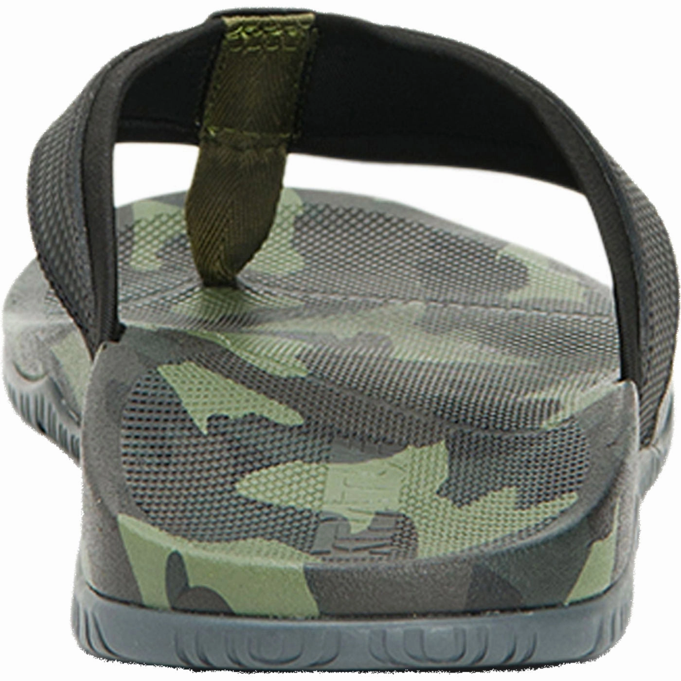 XTRATUF Men's Auna Black & Camo Slip Resistant Sandal AUNM000 Wedge Thongs Flip Flops