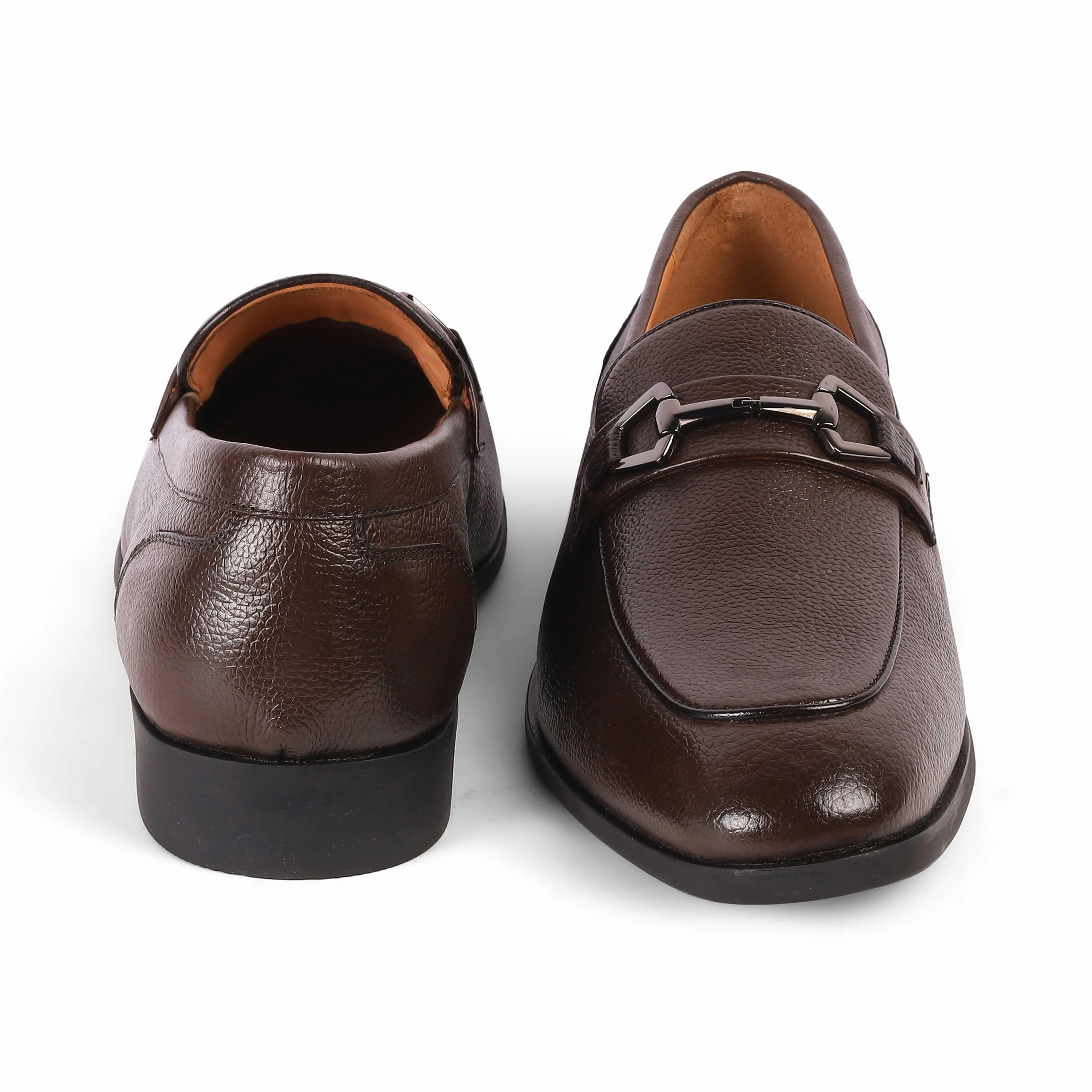 Mules Loafers Tresmode Antli Brown Men's Leather Loafers