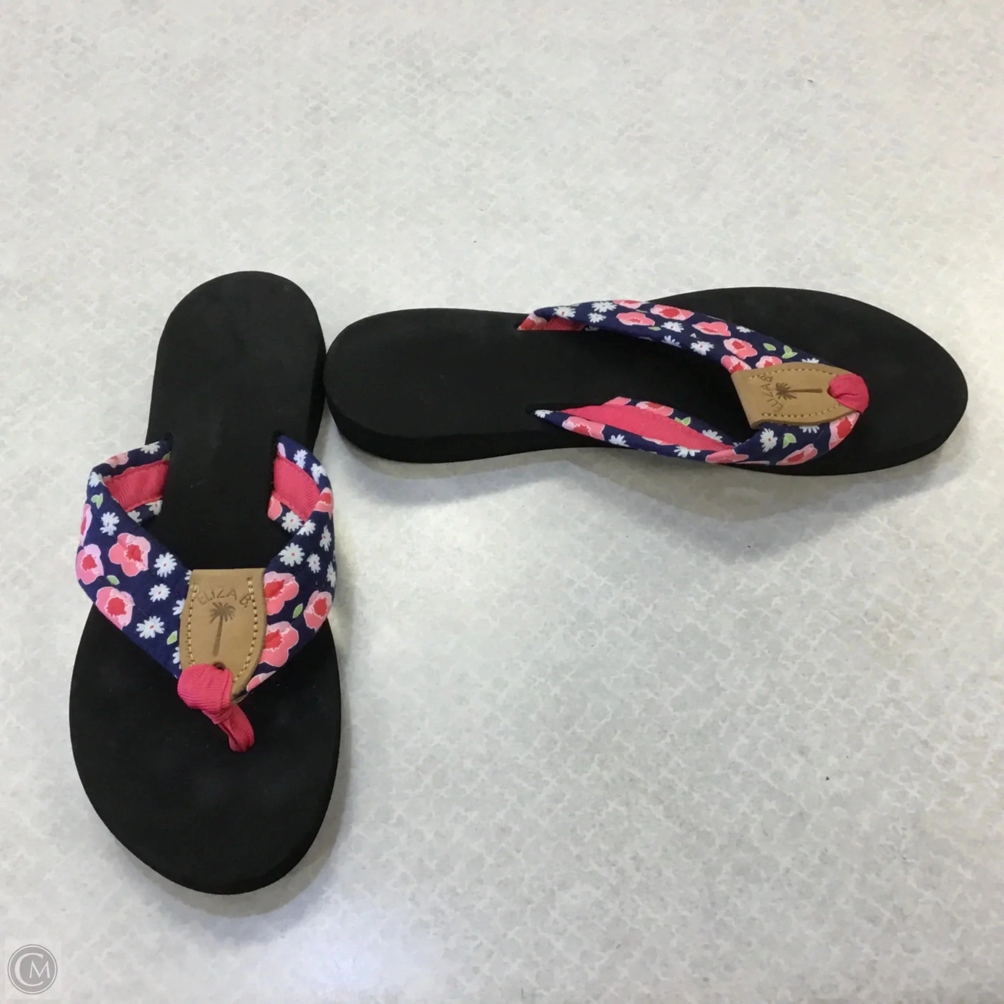Flip Flops Only Sandals Flip Flops By Clothes Mentor In Floral Print, Size: 9