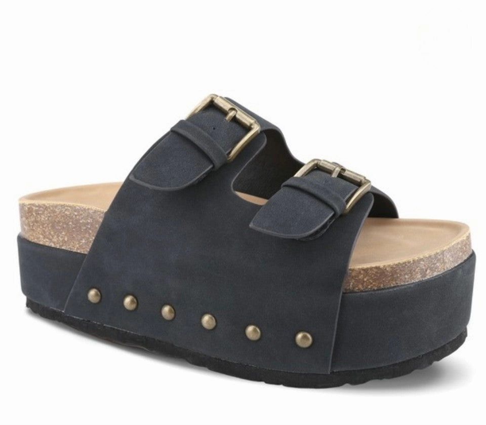 SUMMERY-1 Black Muk Luks Bootie Slippers