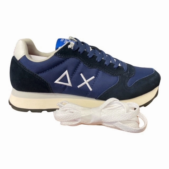 Sun68 Tom Solid Nylon scarpa da uomo Z32101 07 navy Onitsuka Tiger Sneakers