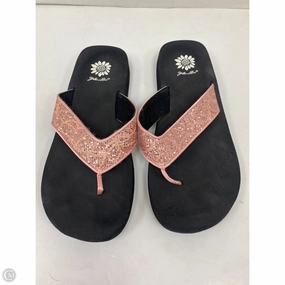 Sandals Flip Flops By Yellow Box In Black, Size: 8.5 Base Camp Flip Flops