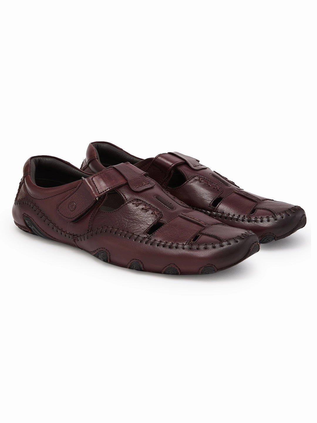 Paloma Barcelo Sandals Regal Bordo Mens Casual Fisherman Sandals