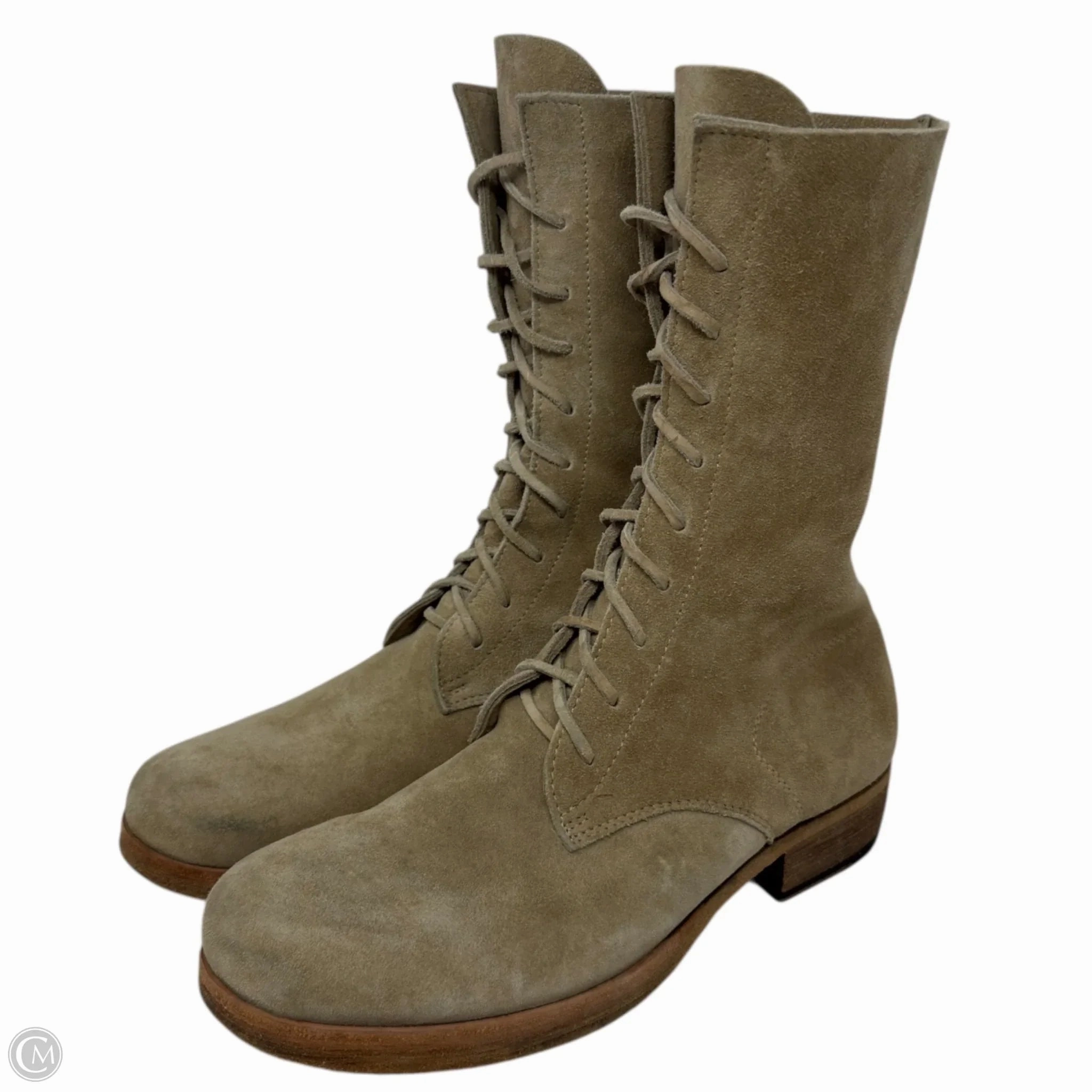 Ways To Tie Combat Boots Rainfall Lace-Up Boot By Peter Nappi X Free People In Tan, Size: 7.5