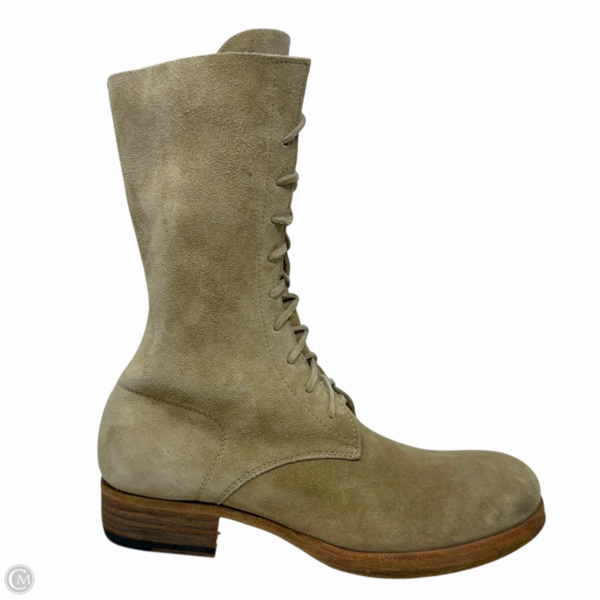 Stivali Combat Boots Rainfall Lace-Up Boot By Peter Nappi X Free People In Tan, Size: 7.5