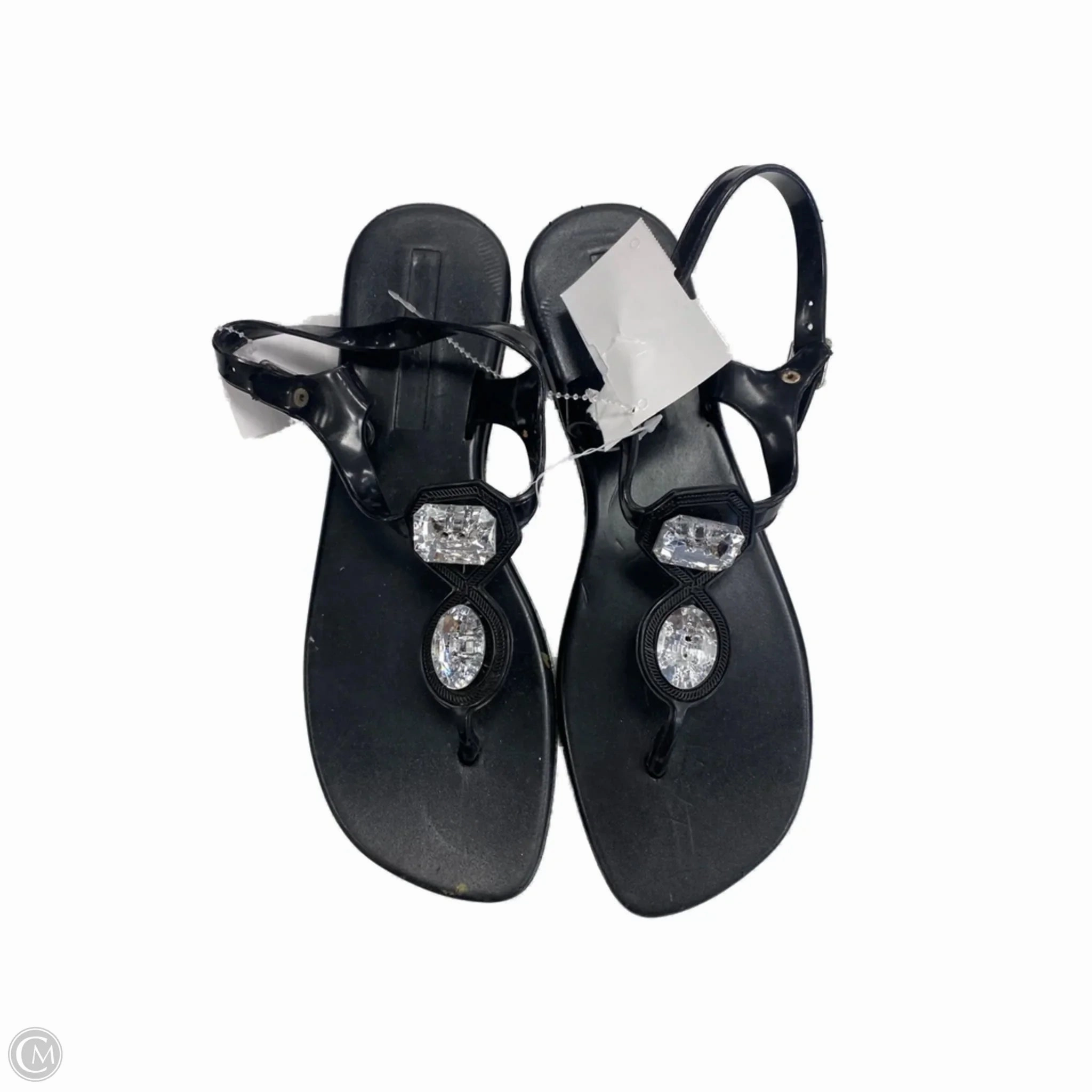 Pata Pata Flip Flops Sandals Flip Flops By Clothes Mentor In Black, Size: 7