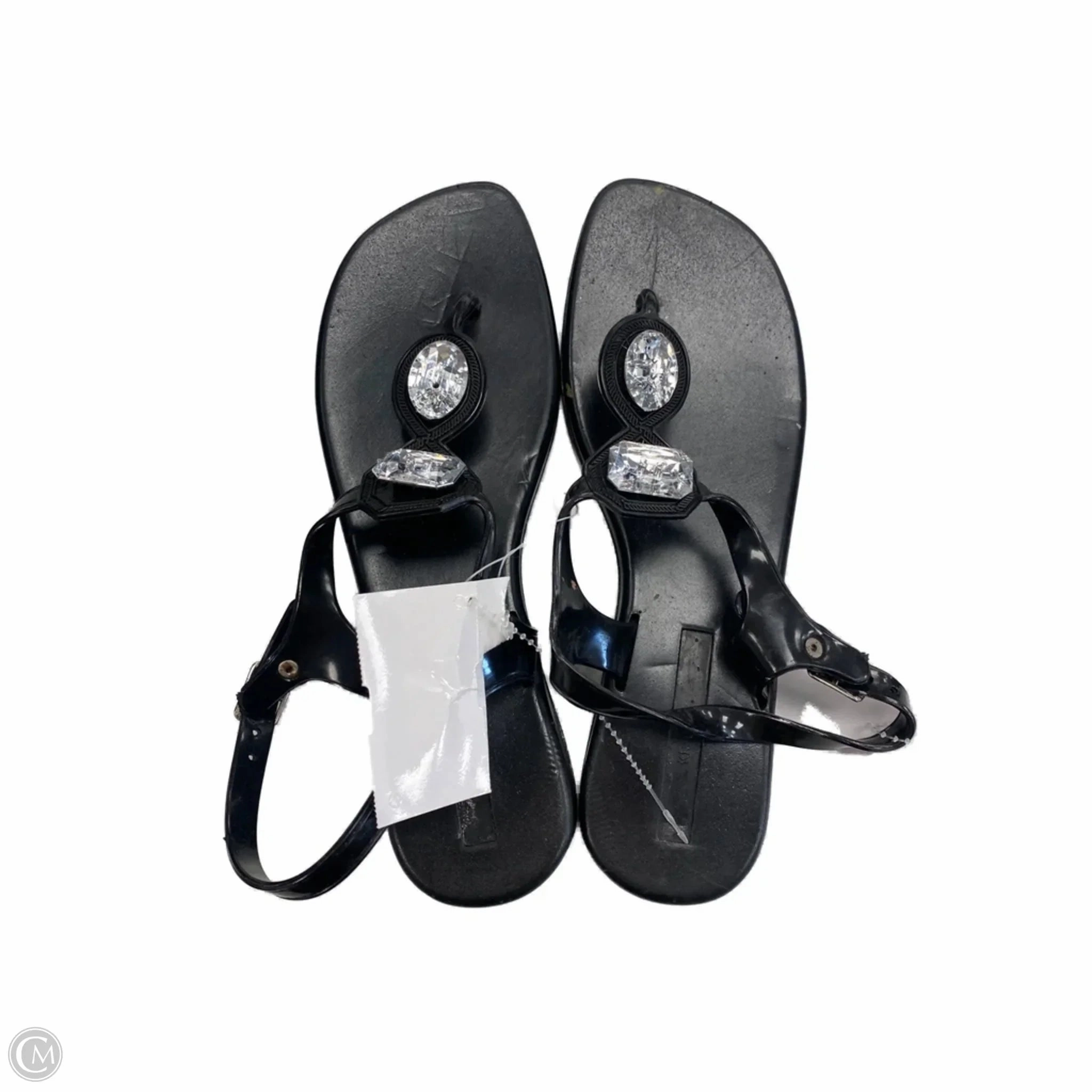 Ronaldo Flip Flops Sandals Flip Flops By Clothes Mentor In Black, Size: 7