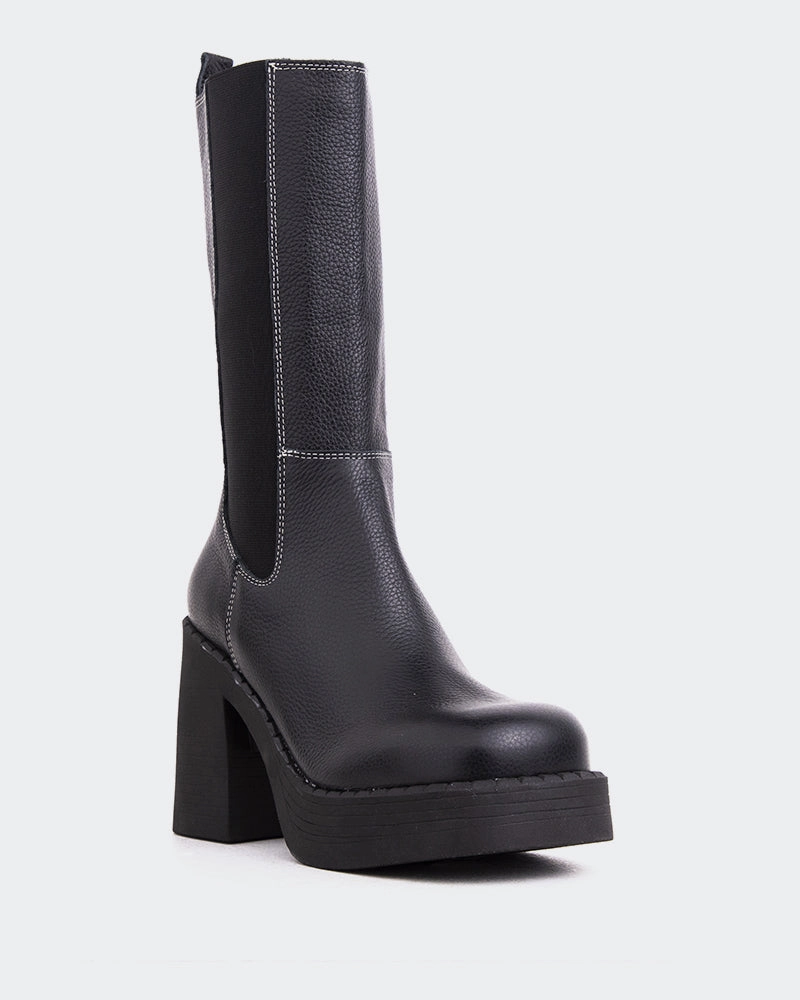 Jeans Chelsea Boots Bexley Black Leather