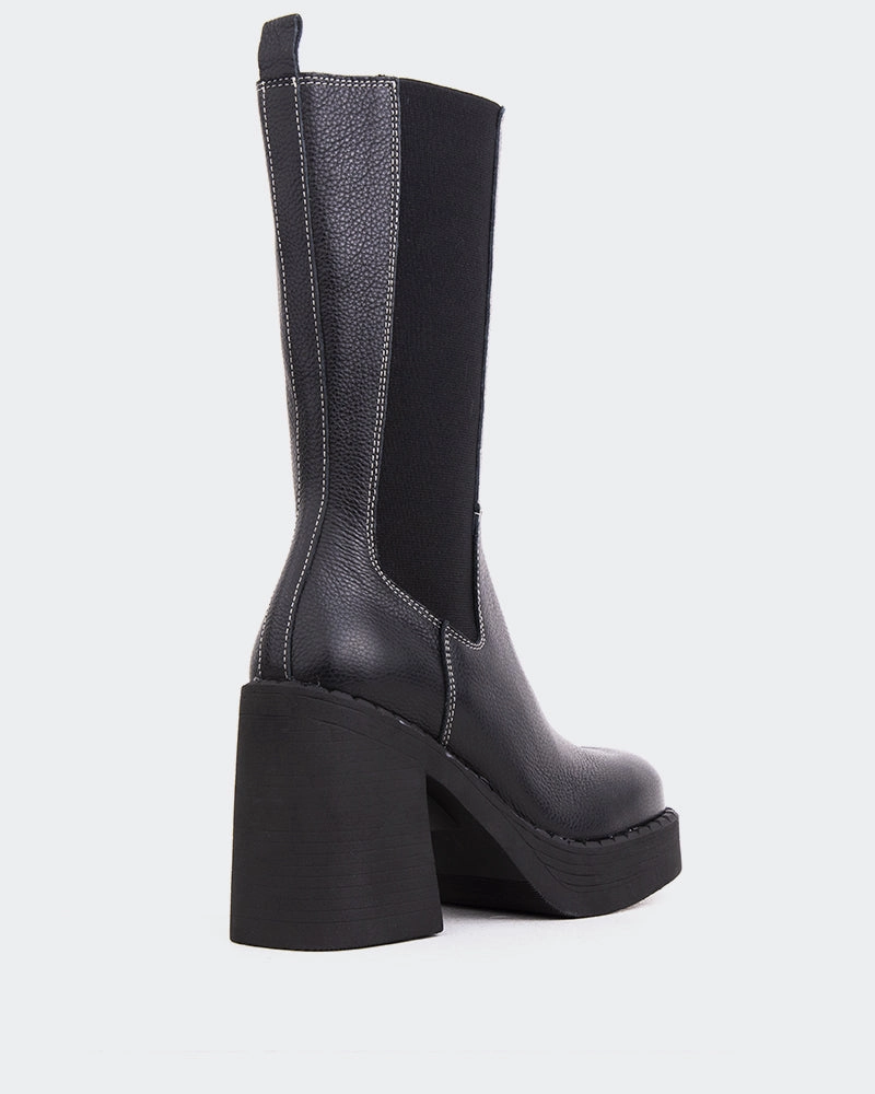 Bexley Black Leather Chelsea Boots Nordstrom Rack