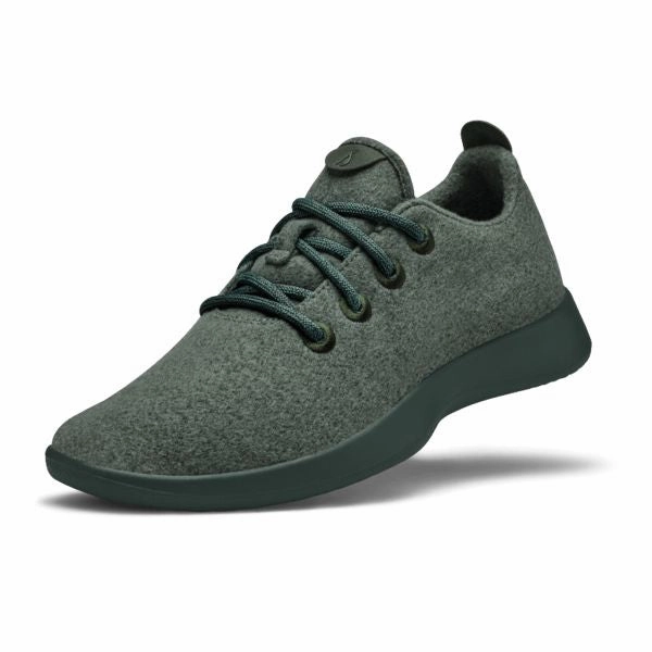 Worn Out Running Shoes Allbirds Wool Runners - LIMITED EDITION : Matcha Green