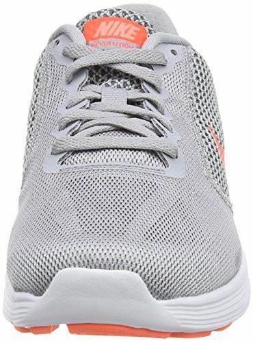 Revolution 3 Running Shoes 7.5 Wlf Gry/Hypr Orng/Cl Gry/Atmc Nike React Gato Indoor Shoes Soccer