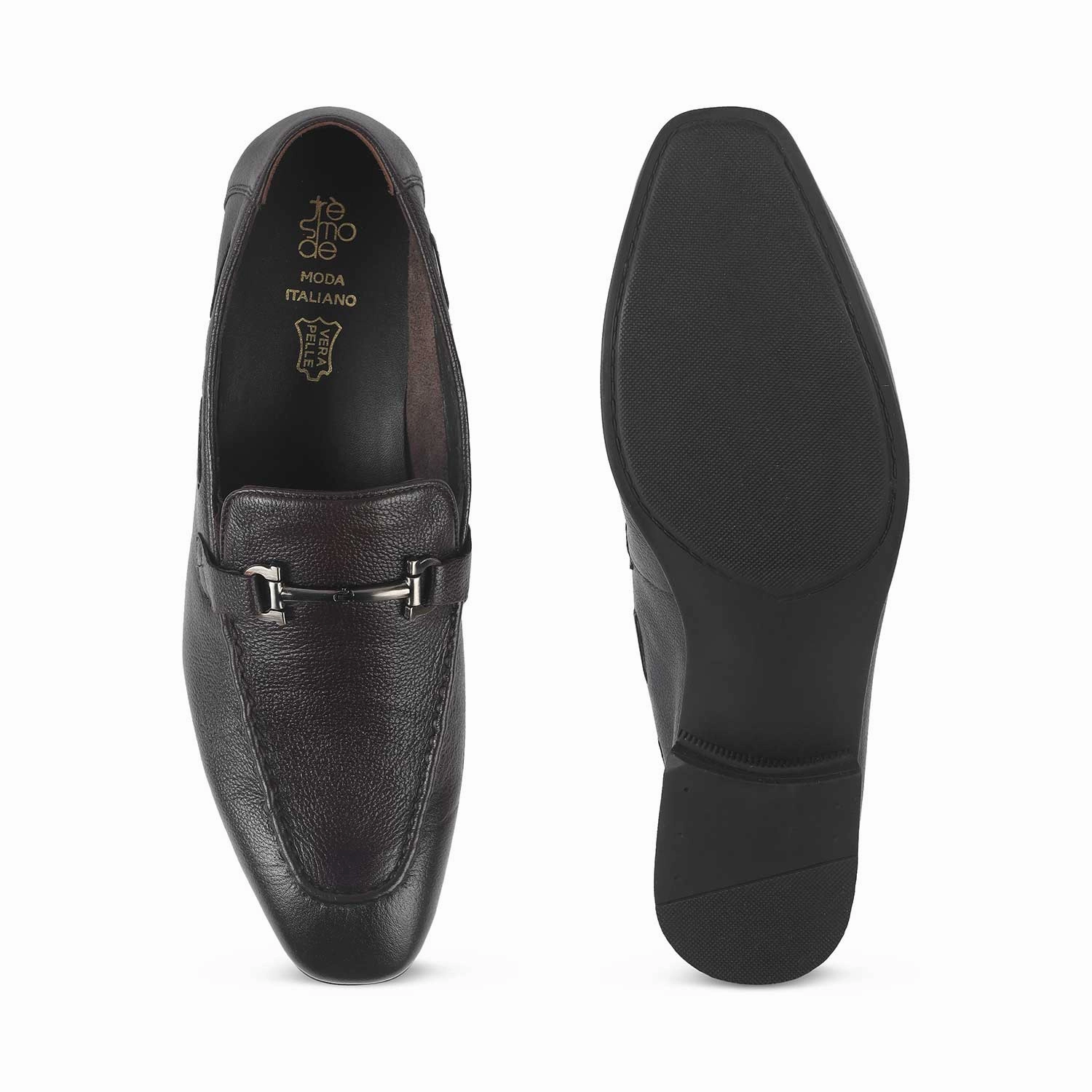 Loafers With Slacks Tresmode Obaa Brown Men's Leather Loafers