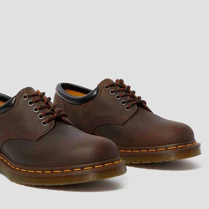 Calipa Cap-toe Oxfords Dr. Martens 8053 Leather Oxford in Dark Brown - Unisex