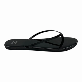 Sandals Flip Flops By Shade & Shore In Black, Size:11 Flip Flops Pearls