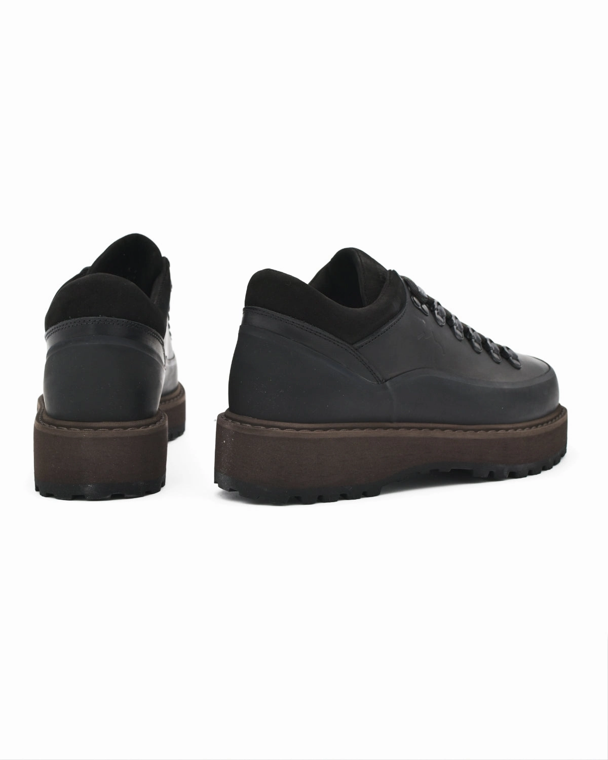 Diemme Cornaro in Black Leather (Men's) Hiking Boots Clearance Sale