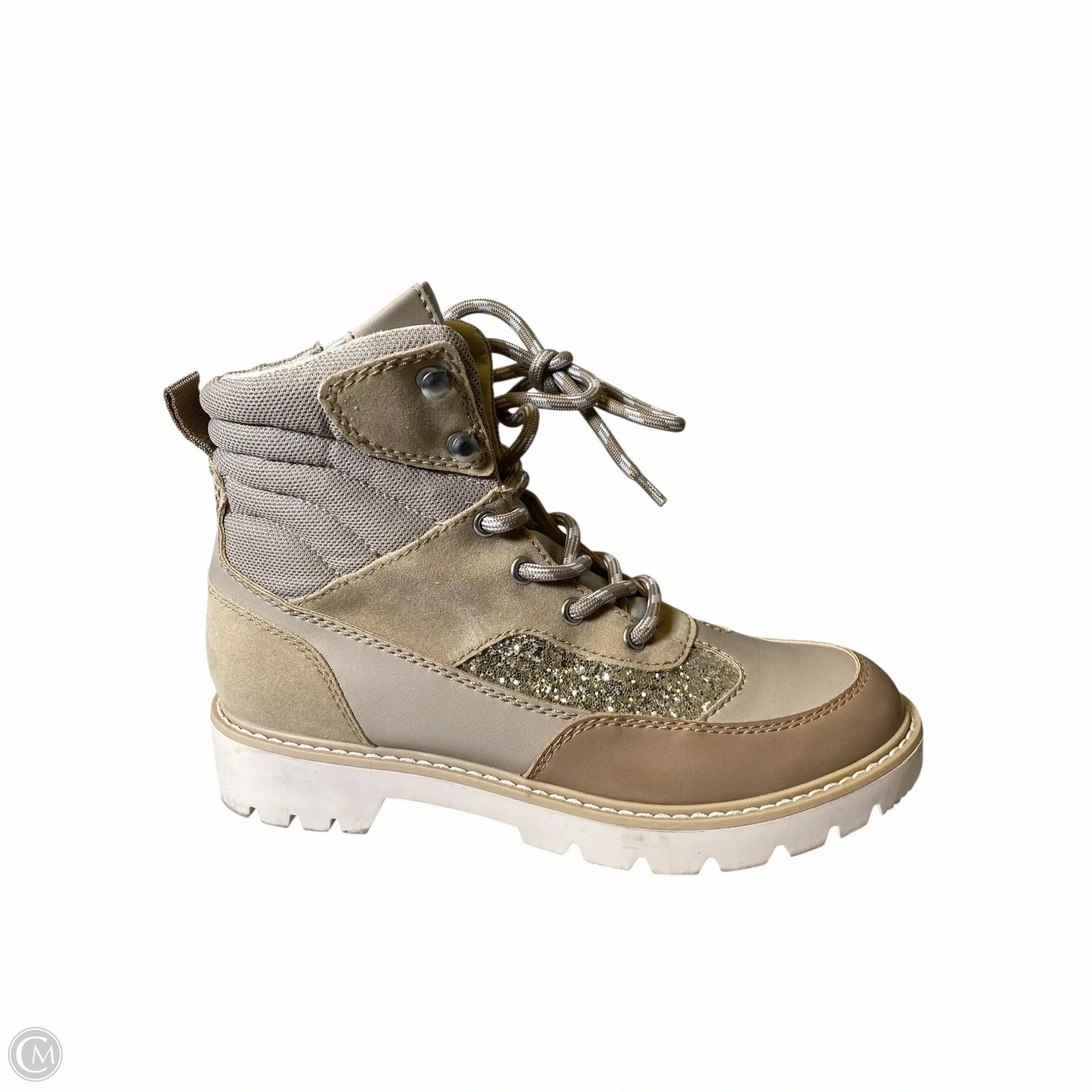Boots Combat By Dolce Vita In Brown & Cream, Size: 8 Men's Combat Boots