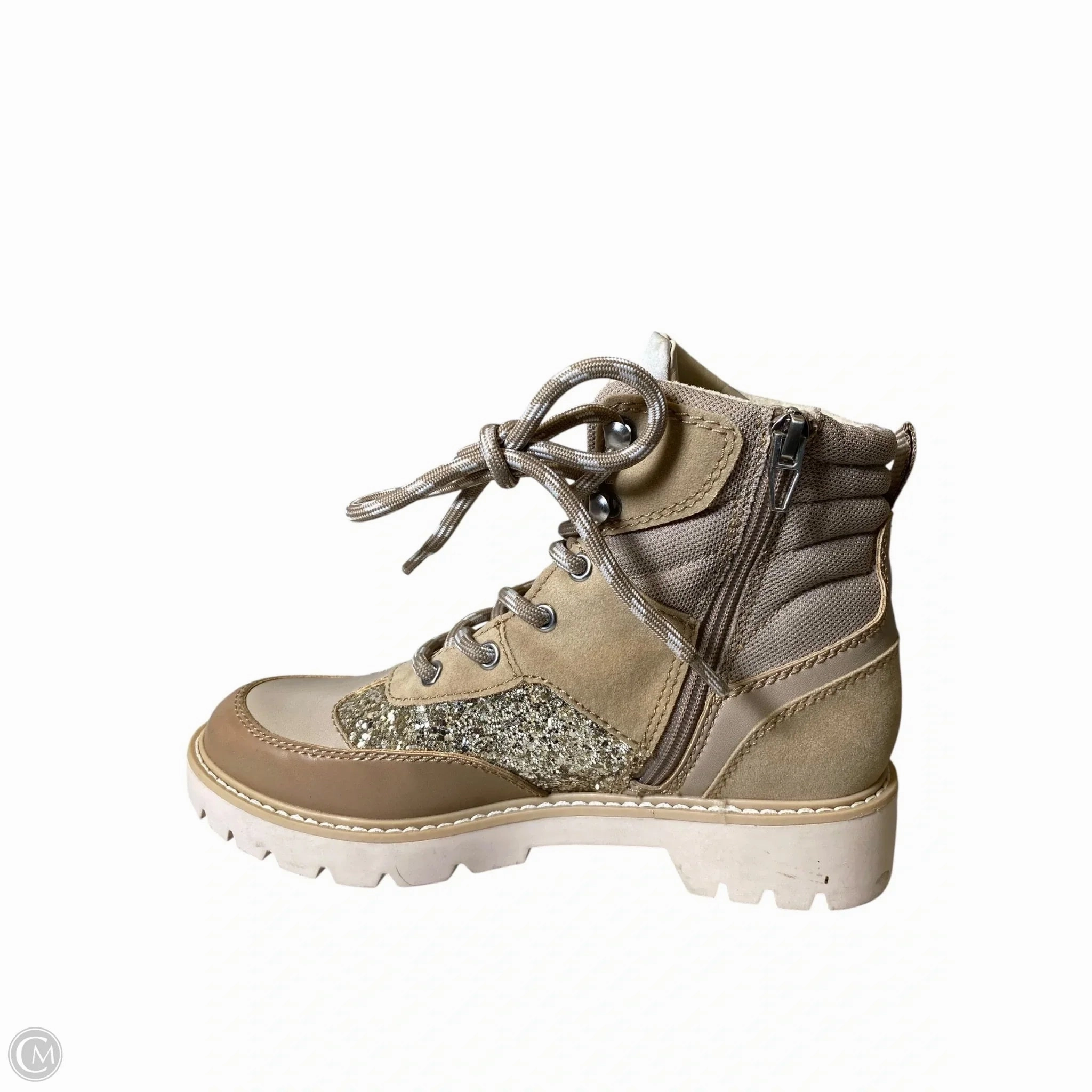 Boots Combat By Dolce Vita In Brown & Cream, Size: 8 Combat Boot Sole Replacement
