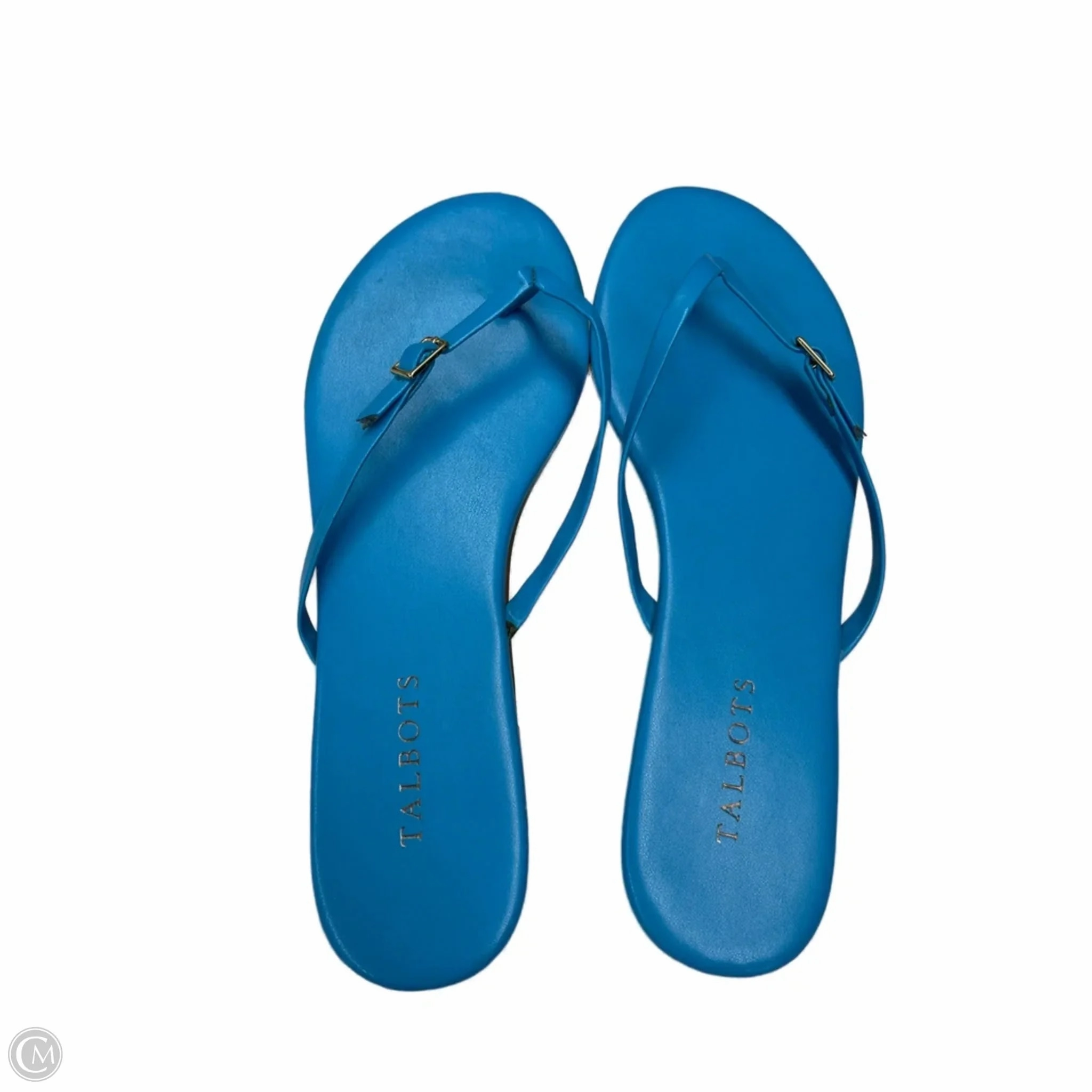 Sandals Flip Flops By Talbots In Blue, Size: 10 Best Flip Flops For Long Walks