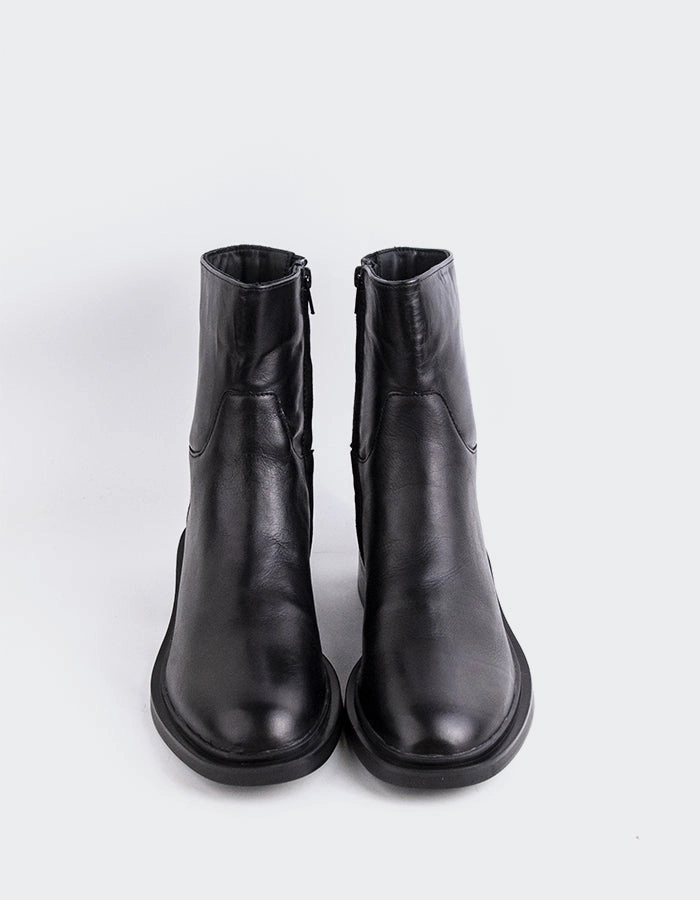 Orosi Black Leather Landscaping Boots