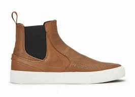 Griffeys Nike Shoes Nike SB Stefan Janoski RM Slip Mid Leather 'Light British Tan'
