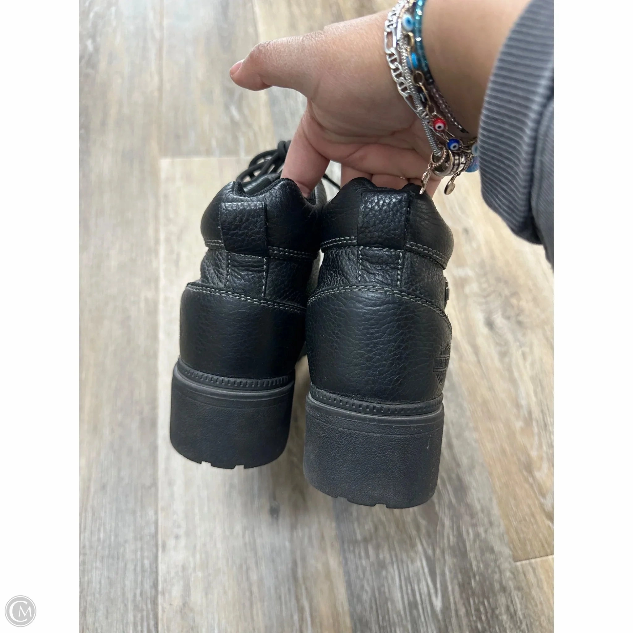 Outfits With Platform Combat Boots Boots Combat By Harley Davidson In Black, Size: 11