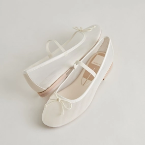 CADEL BALLET FLATS IVORY MESH Sandals Shoes