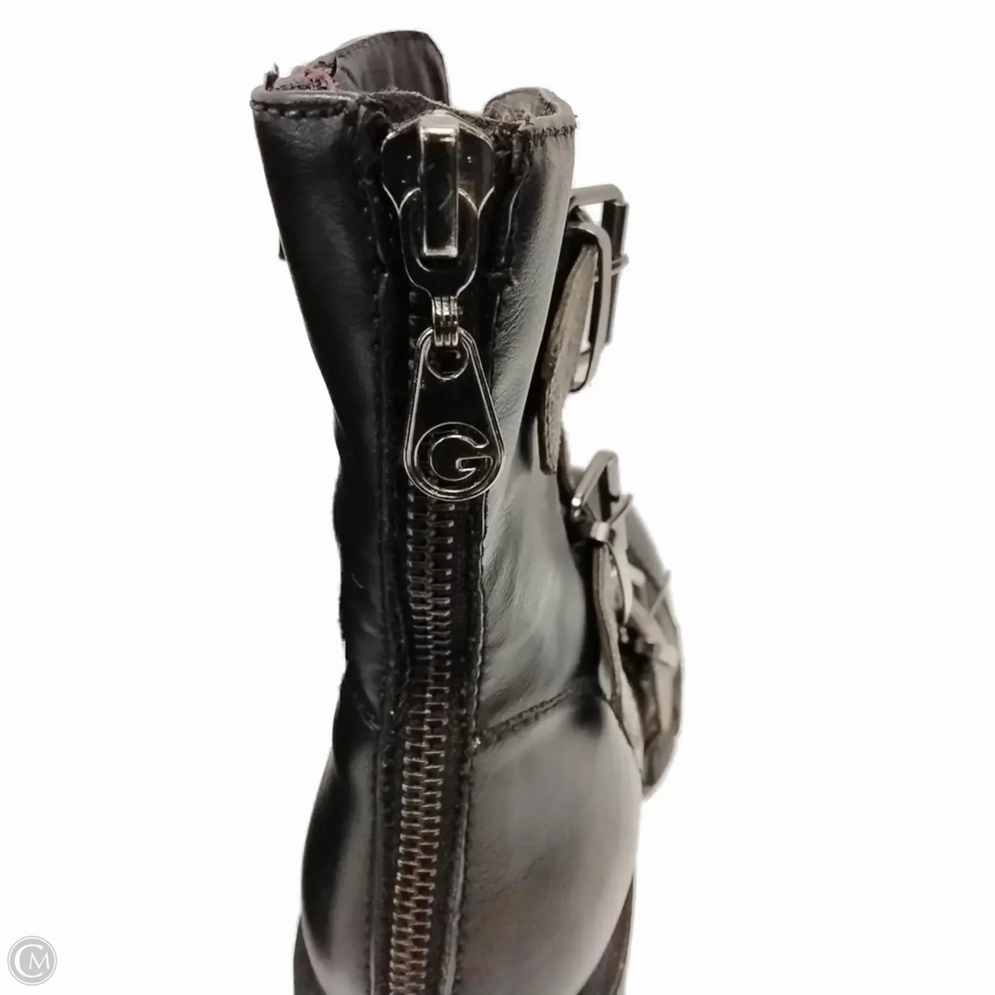 Combat Boots With Jewels Boots Combat By Clothes Mentor In Black, Size: 10