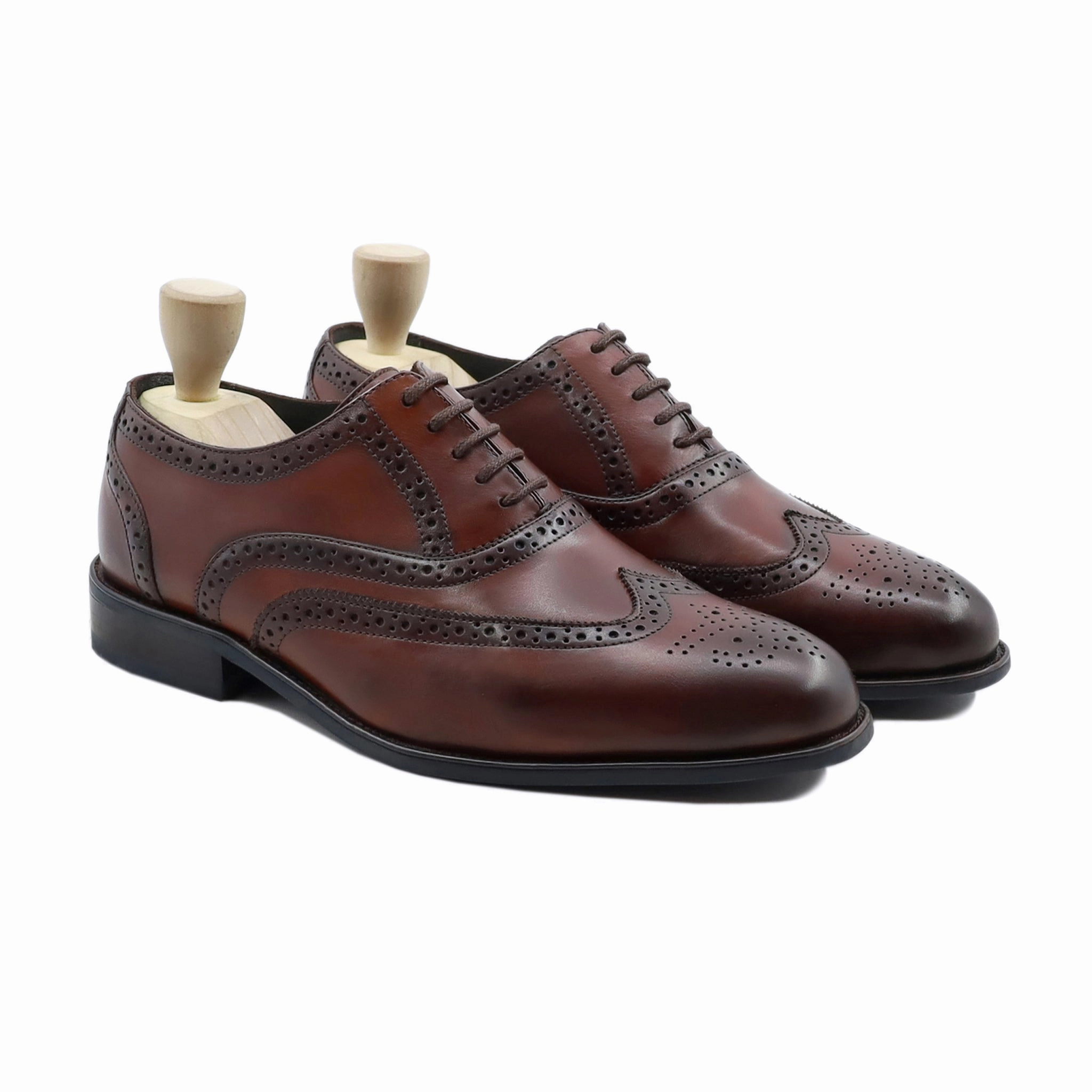 Worchester - Men's Reddish Brown Calf Leather Oxford Shoe Madewell Oxfords