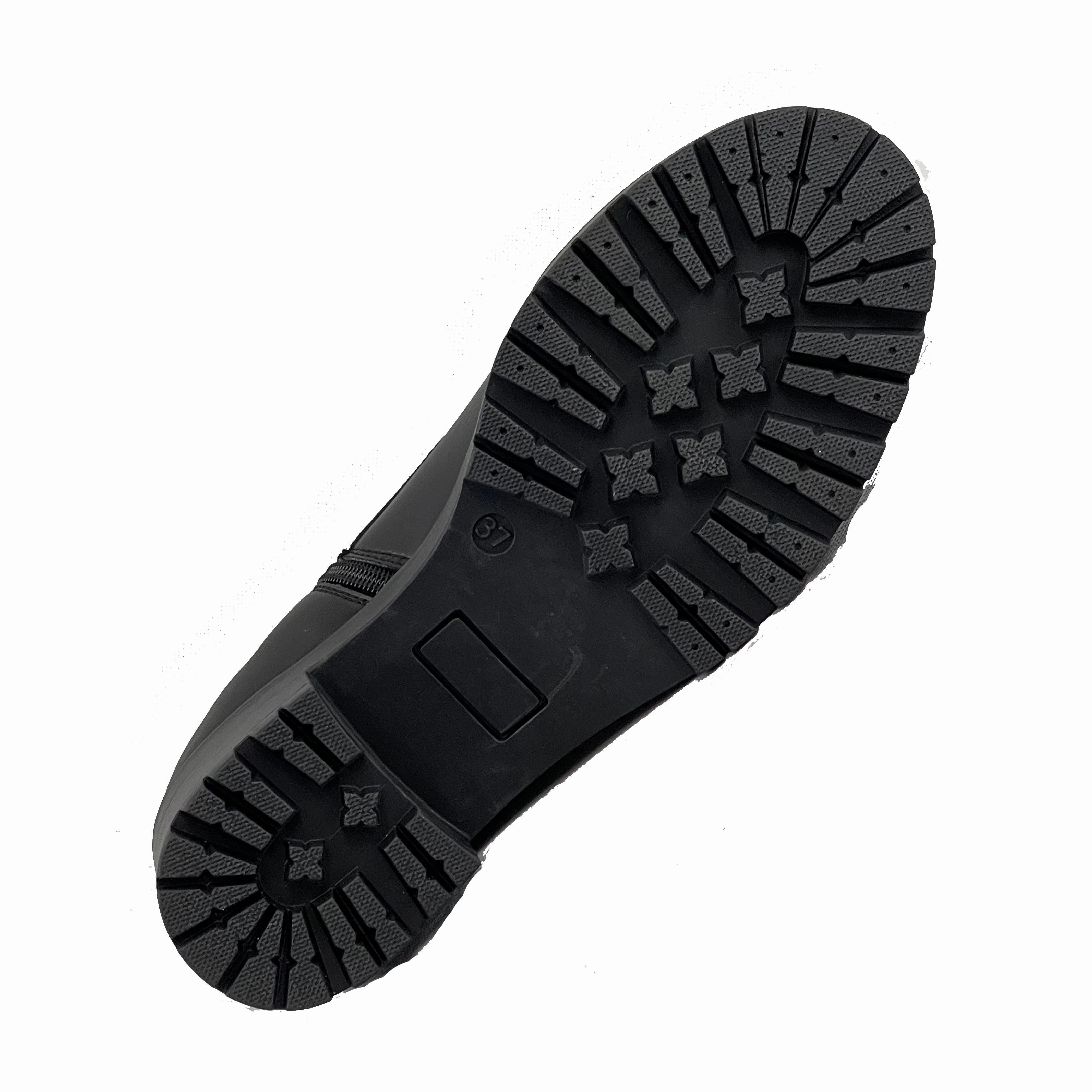 Wolverine Blvd Chelsea Boots 'Siobhan' vegan-leather lace-up boot for women by Zette Shoes - black