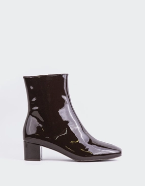 Arctic Boots Tenby Brown Patent