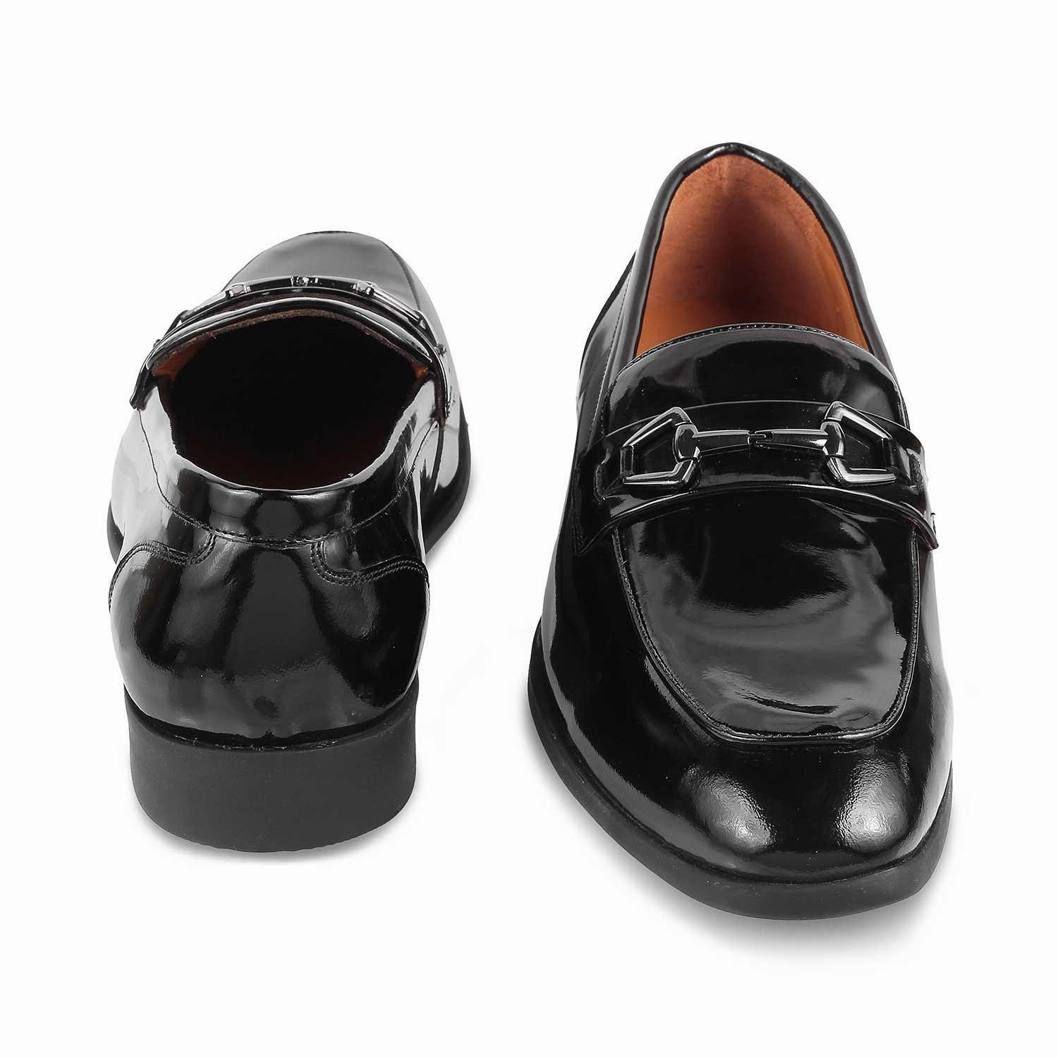 Marten Tassel Loafers The Biden Black Men's Leather Loafers Tresmode