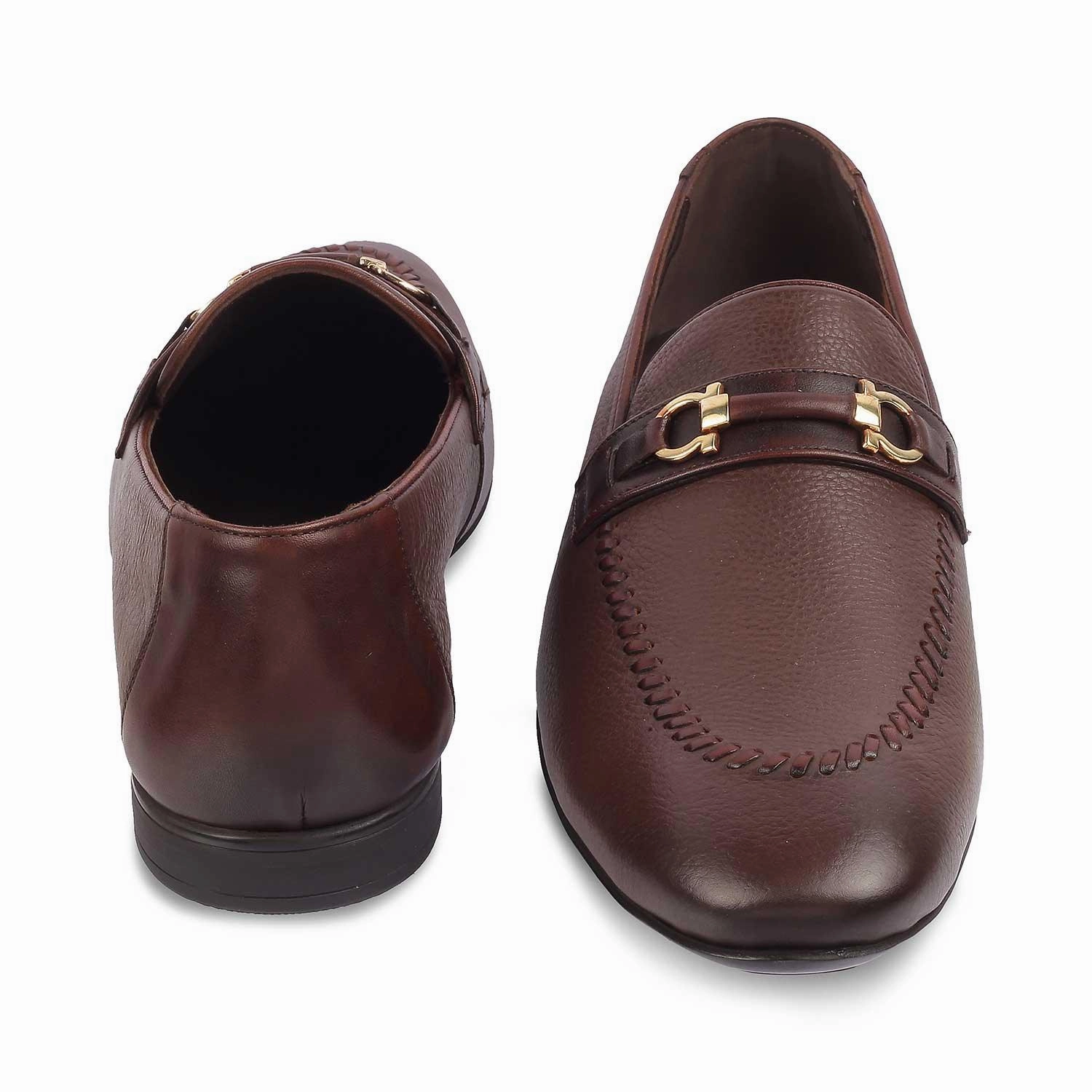 Johnston And Murphy Loafers The Bologna Brown Men's Leather Loafers Tresmode