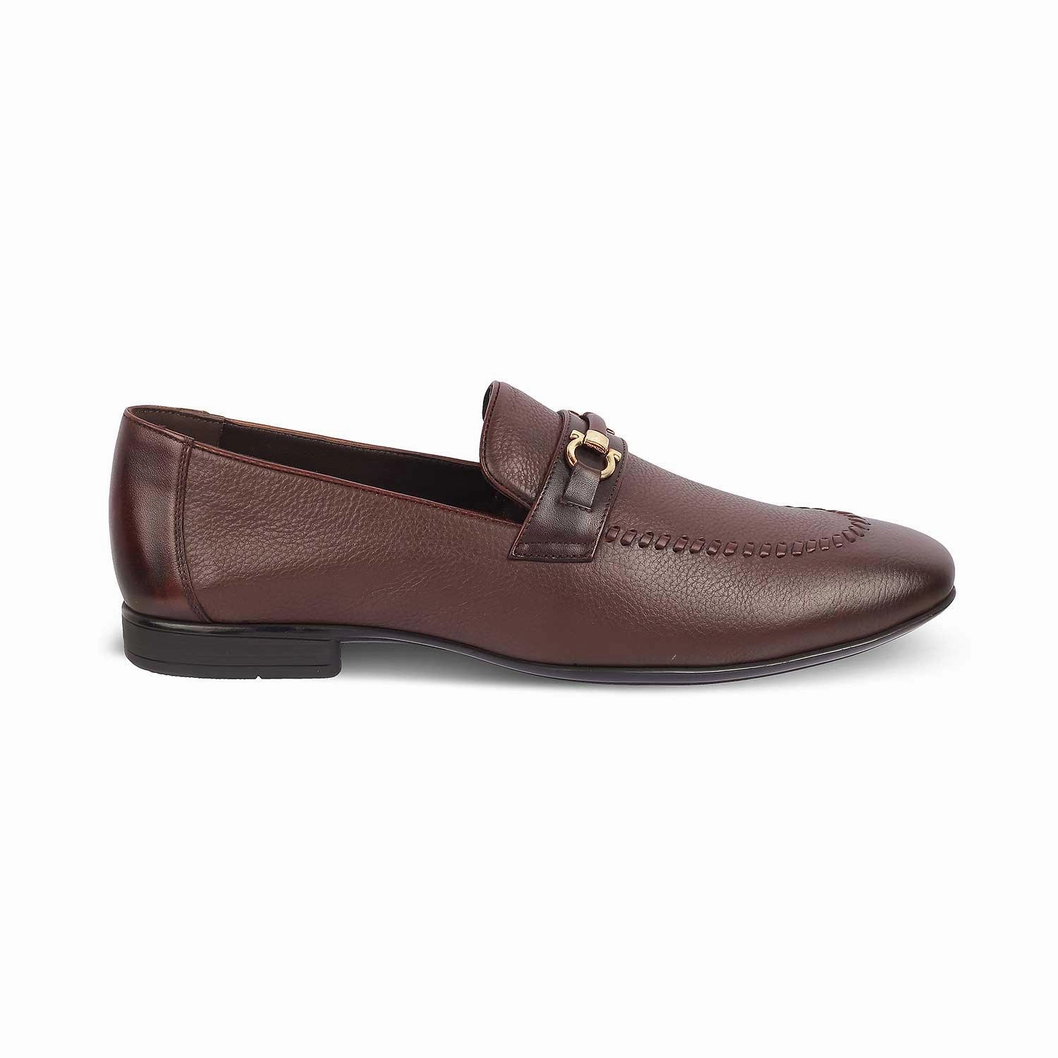 Loafers & Slip-ons The Bologna Brown Men's Leather Loafers Tresmode