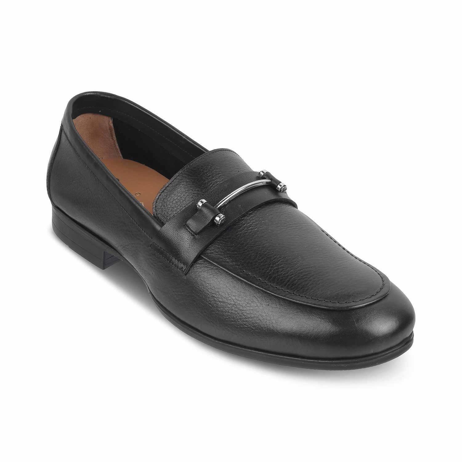 Loafers For Linen Pants The Bone Black Men's Leather Loafers Tresmode
