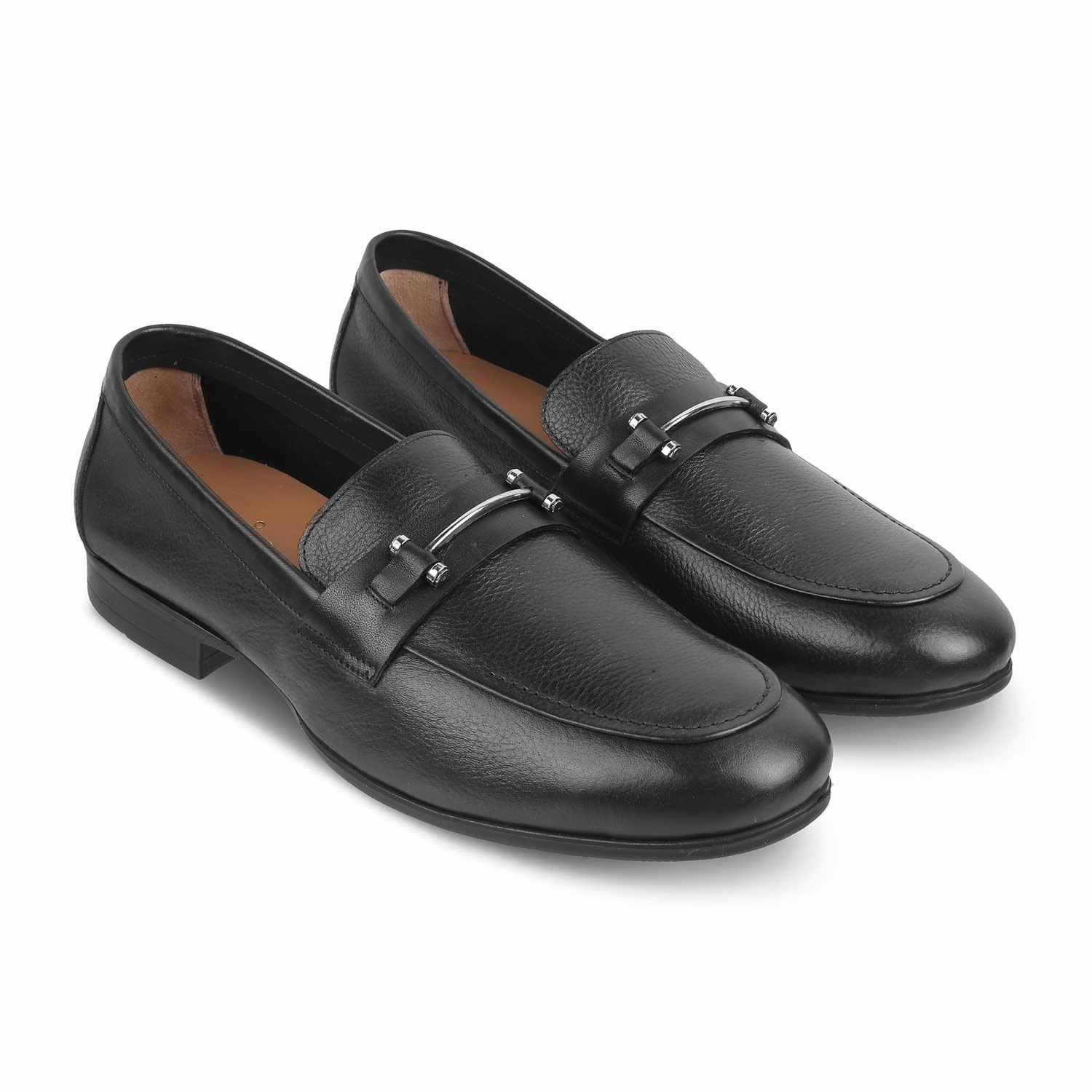 Johnston And Murphy Penny Loafers The Bone Black Men's Leather Loafers Tresmode