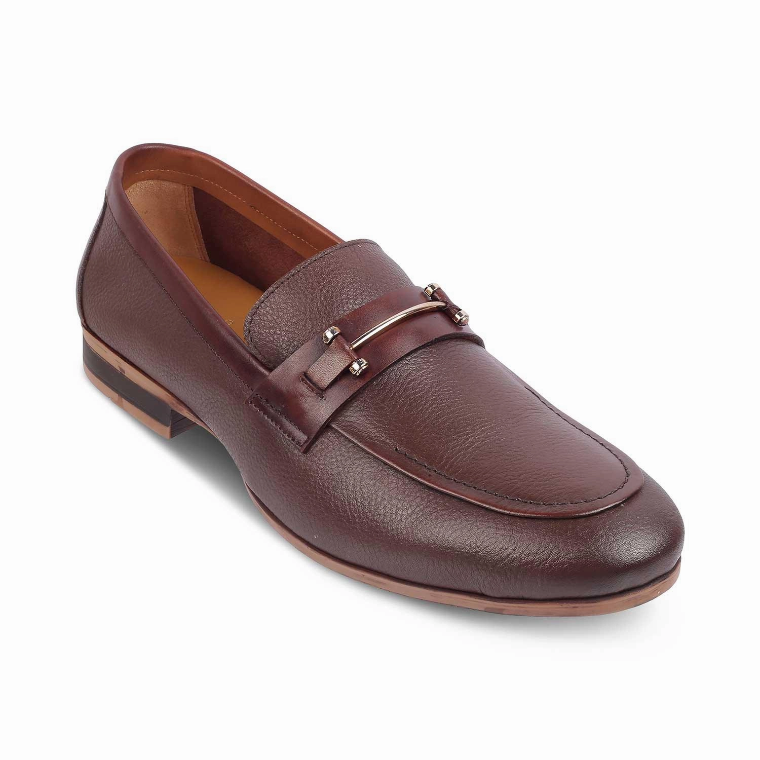 Baby Loafers The Bone Brown Men's Leather Loafers Tresmode