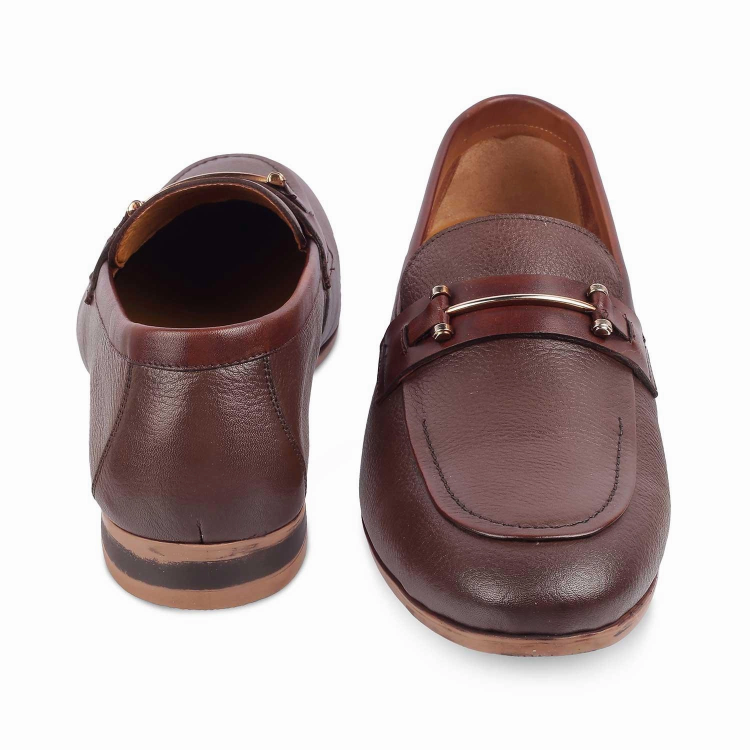 Loafers Tassel The Bone Brown Men's Leather Loafers Tresmode