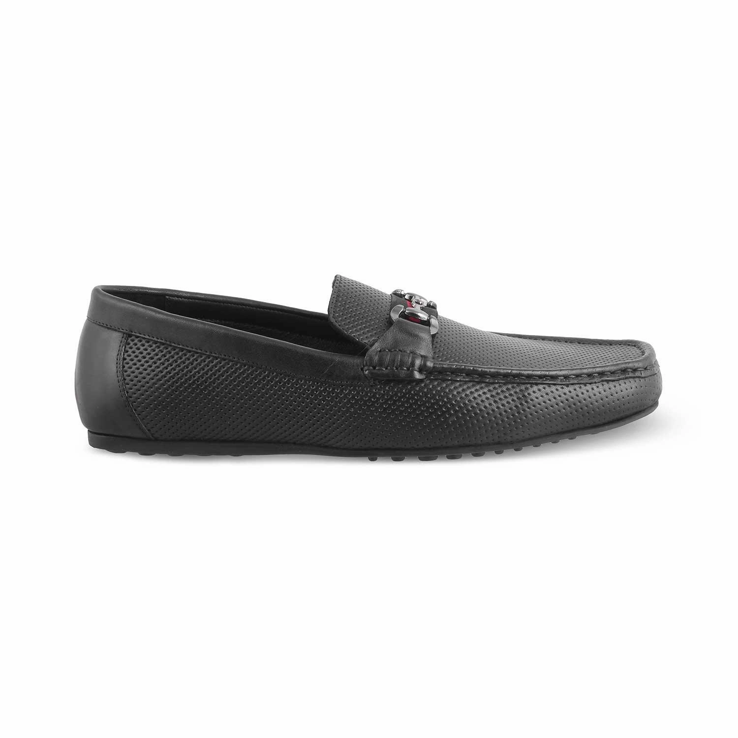 Chunky Patent Leather Loafers The Cedrive Black Men's Driving Loafers Tresmode