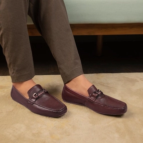 The Cedrive Brown Men's Driving Loafers Tresmode Modern Loafers